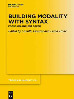 cover image of Building Modality with Syntax